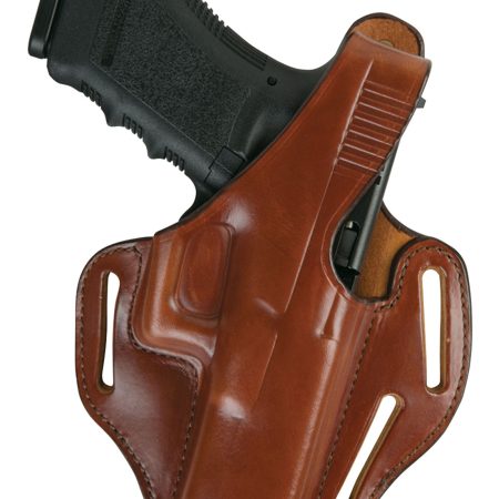 Bianchi 24116 77 Piranha OWB Size 01 Tan Leather Belt Slide Fits S&W J Frame Right Hand