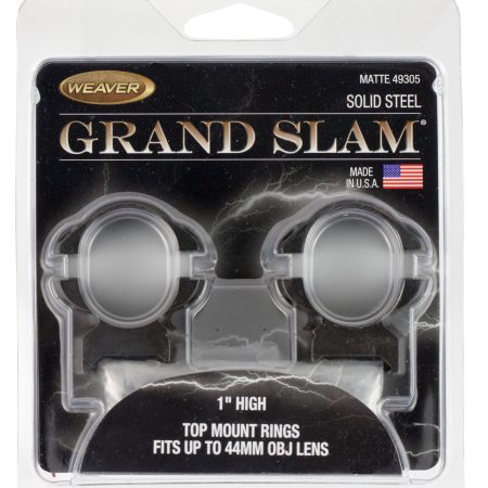 Weaver Mounts 49305 Grand Slam Matte Black 1" High