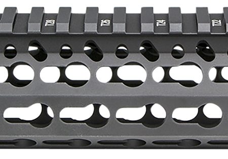 BCM KMRA10556BK KMR Alpha Handguard 10" Keymod Style Made of Aluminum with Black Anodized Finish for AR-15