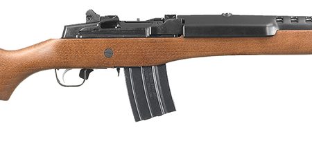 Ruger 5816 Mini-14 Ranch 5.56x45mm NATO 20+1 18.50" Barrel, Blued Alloy Steel, Hardwood Stock, Optics Ready