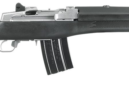 Ruger 5817 Mini-14 Ranch 5.56x45mm NATO 20+1 18.50" Barrel, Matte Stainless Steel, Synthetic Stock, Optics Ready