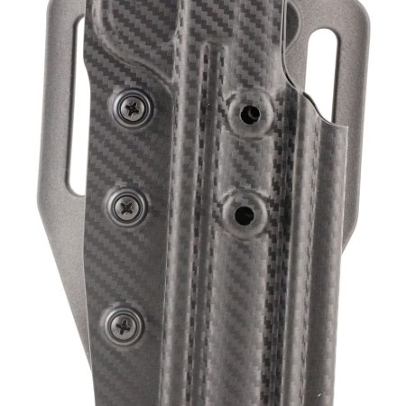Tactical Solutions HOLBMH Trail-Lite High Ride OWB Black Carbon Fiber Thermoplastic Belt Slide Fits Browning Buck Mark Ambidextrous