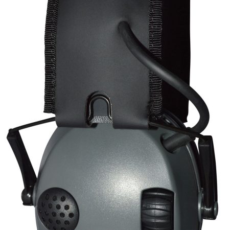 Pro Ears PESILVER Silver 22 Electronic Muff 22 dB Over the Head Gray/Black Adult 1 Pair