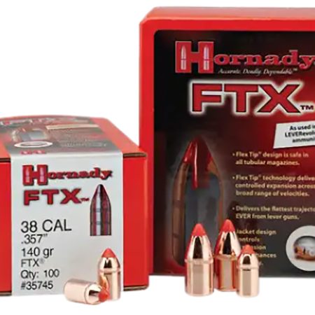 Hornady 35105 FTX  35 Cal .358 200 gr Flex Tip eXpanding 100 Per Box/ 15 Case