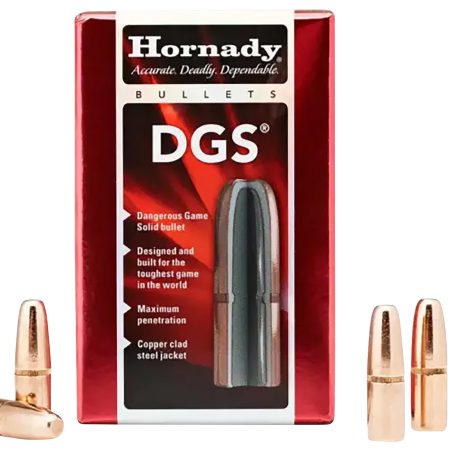 Hornady 4748 DGS  470 Cal .474 500 gr Dangerous Game Solid 50 Per Box/ 15 Case