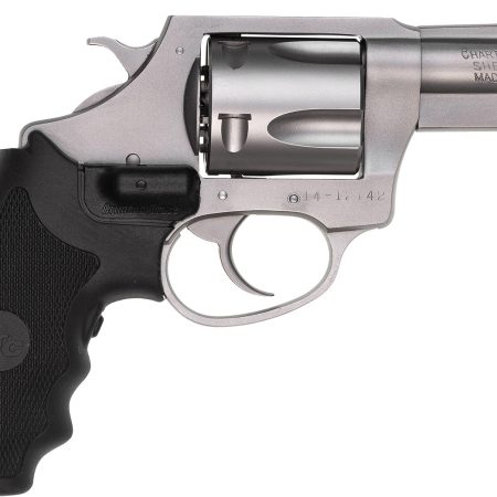 Charter Arms 74424 Bulldog Large 44 Special, 5 Shot 2.50" Matte Stainless Steel Barrel, Cylinder & Frame w/ Black Crimson Trace Laser Grip