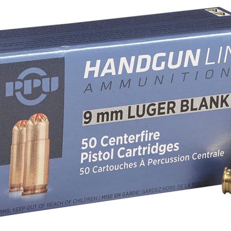 PPU PPB9L Blank Ammo  9mmLuger 50 Per Box