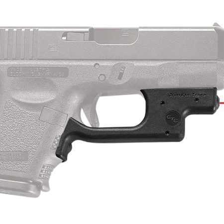 Crimson Trace 0123401 Laserguard Compatible w/Glock Compact & Sumcompact, Red Laser Black Polymer