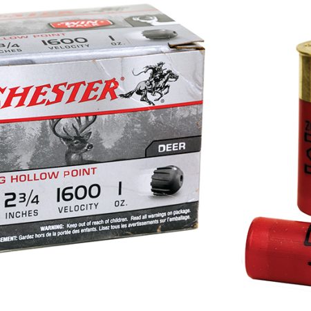 Winchester Ammo X12RS15VP Super X 12Gauge 2.75" 1oz Rifled Slug Shot 15 Per Box/10 Case