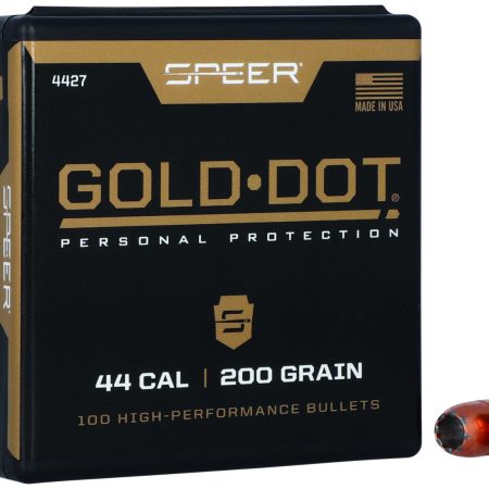 Speer 4427 Gold Dot Personal Protection 44Cal 200gr Hollow Point 50 Per Box/5 Case