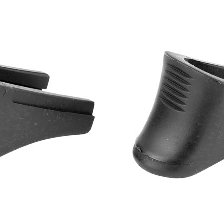 Pearce Grip PGLCP Grip Extension made of Polymer with Black Finish & 1/2" Gripping Surface for 380 ACP Ruger LCP & LCP II 2 Per Pack