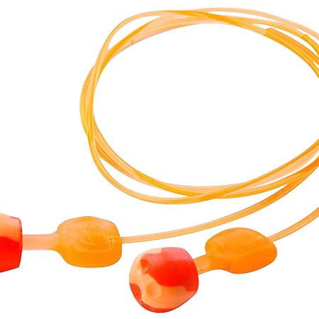 Howard Leight R02237 TrustFit Pod Earplugs Foam 28 dB Behind The Neck Orange Adult 3 Pair