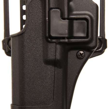 Blackhawk 410525BKL Serpa CQC  OWB Size 25 Matte Black Polymer Belt Loop/Paddle Fits S&W M&P/SD Left Hand