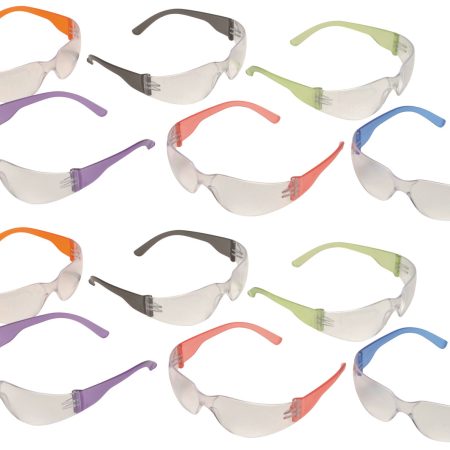 Pyramex S4110SMP Intruder Glasses Adult Clear Lens Anti-Scratch Polycarbonate 12 Pair