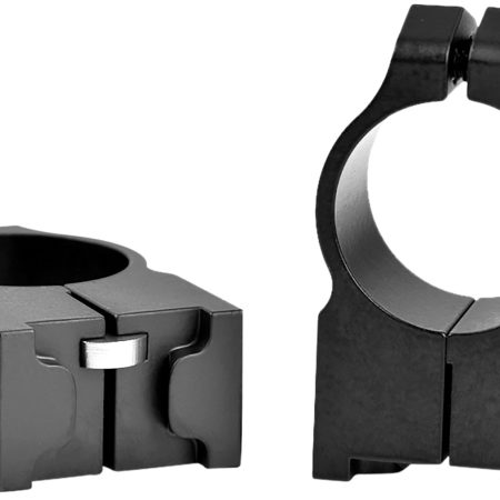 Warne 2R7M Maxima Matte Black Steel 1" Tube High, Fits Ruger M77/Hawkeye/Super Redhawk