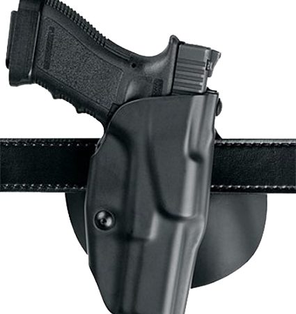 Safariland 637883411 6378 ALS OWB Black SafariLaminate Fits Glock 17/22 Belt Loop/Paddle Mount Right Hand