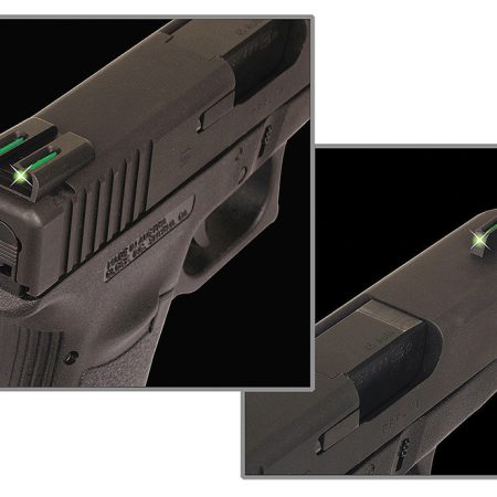 TruGlo TG131MPT TFO Green/Tritium/Fiber Optic Front Sight-Yellow/Tritium/Fiber Optic Rear Sight Smith & Wesson M&P