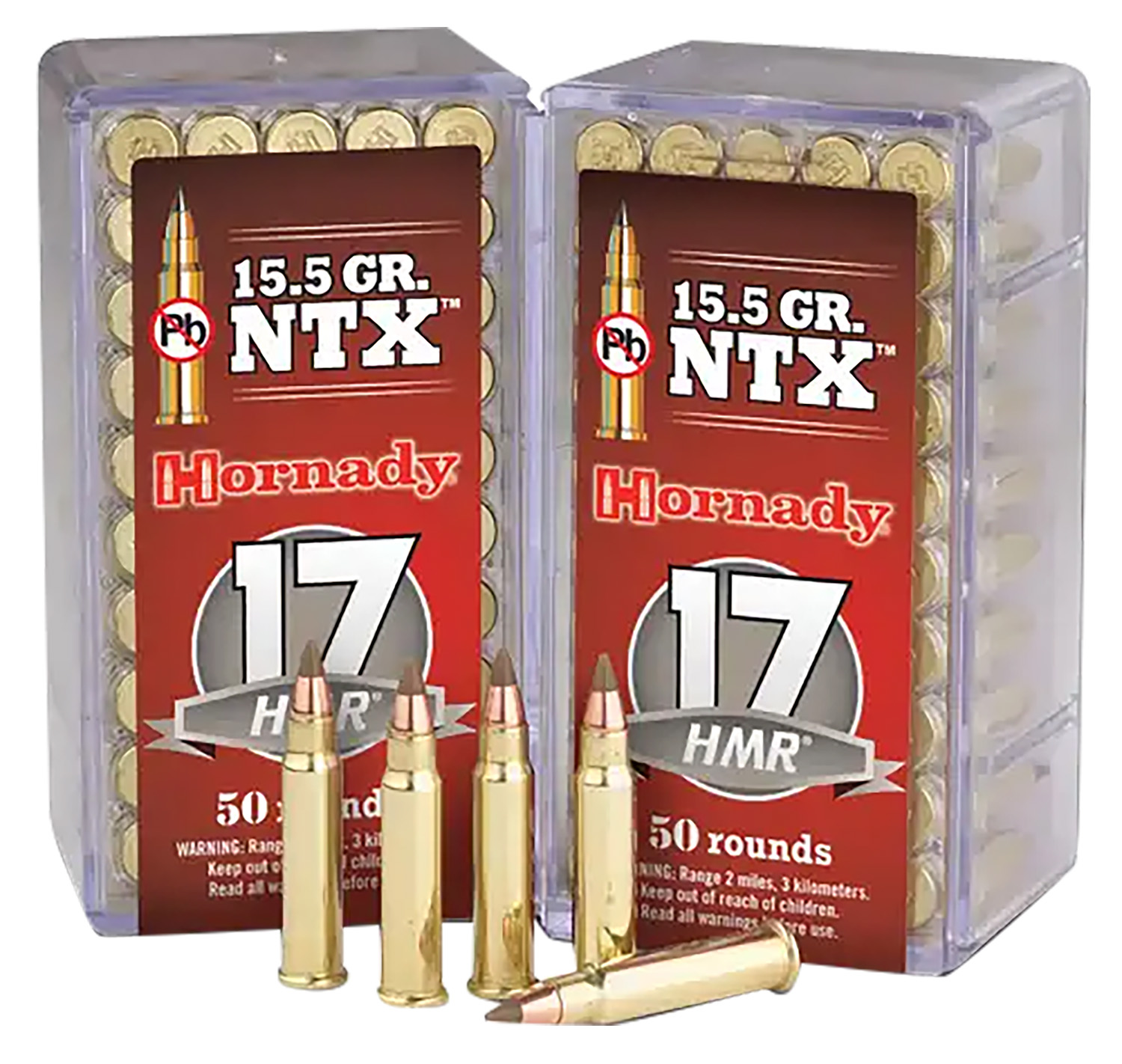 Hornady 83171 Varmint Express 17 HMR 15.5 gr Non Toxic Lead Free 50 Per Box/ 40 Case