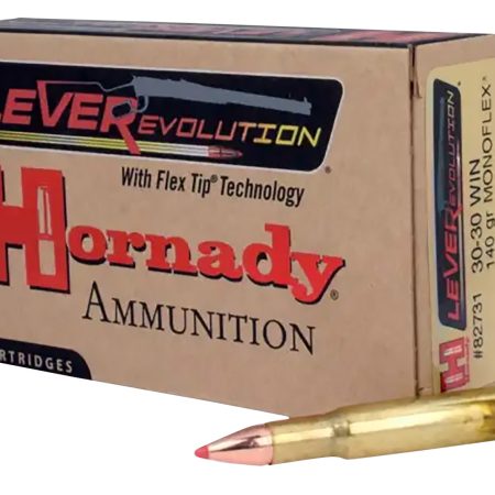 Hornady 82731 LEVERevolution  30-30Win 140gr MonoFlex 20 Per Box/10 Case