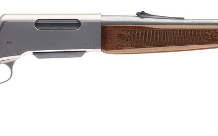 Browning 034018126 BLR Lightweight 30-06 Springfield 4+1 22" Matte Stainless/ Free-Floating Barrel, Matte Nickel Aluminum Receiver, Gloss Black Walnut/ Fixed Pistol Grip Stock, Right Hand