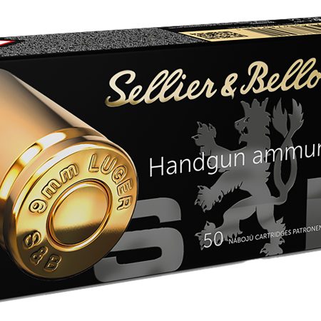 Sellier & Bellot SB9C Handgun  9mmLuger 115gr Jacketed Hollow Point 50 Per Box/20 Case