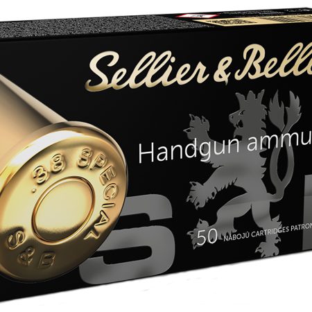 Sellier & Bellot SB38B Handgun 38Special 148gr Wadcutter 50 Per Box/24 Case