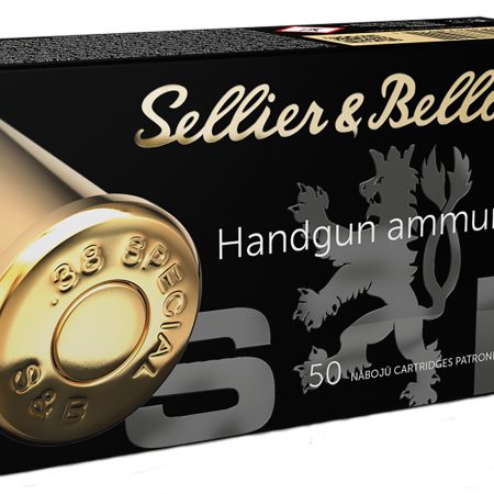 Sellier & Bellot SB38P Handgun  38Special 158gr Full Metal Jacket 50 Per Box/20 Case