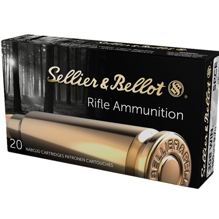 Sellier & Bellot SB308D Rifle  308Win 150gr Soft Point Cut Through Edge 20 Per Box/25 Case