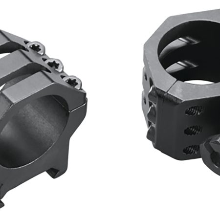 Weaver Mounts 48349 Six-Hole Skeleton Rings Matte Black 1" Medium