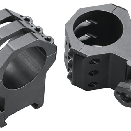 Weaver Mounts 48353 Six-Hole Skeleton Rings Matte Black 1" Extra Extra High