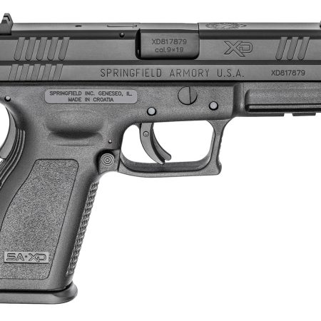 Springfield Armory XD9101 XD Service *CA Compliant 9mm Luger 10+1 4" Black Melonite Steel Barrel & Serrated Slide, Black Polymer Frame w/Picatinny Rail, Black Polymer Grip