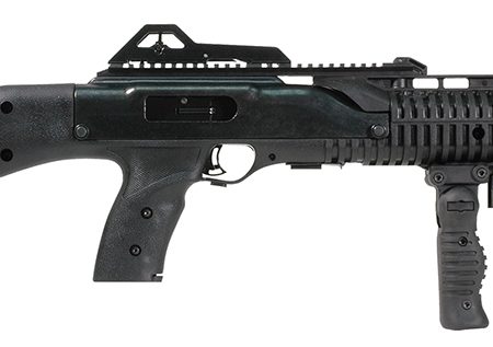 Hi-Point 995FGFLLAZTS 995TS Carbine 9mm Luger 16.50" 10+1 Black All Weather Molded Stock W/Forward Folding Grip, Weapon-Mounted Flashlight and Laser