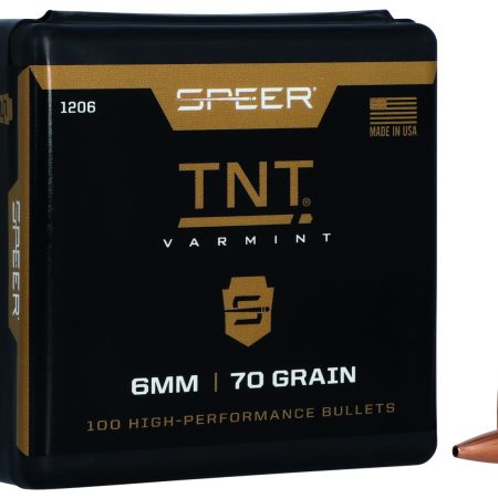 Speer 1206 TNT  6mm 70gr Jacketed Hollow Point 100 Per Box/5 Case