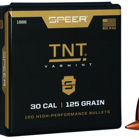 Speer 1986 TNT  30Cal 125gr Jacketed Hollow Point 100 Per Box/5 Case