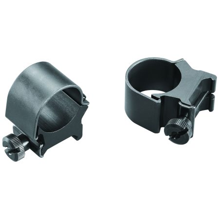 Weaver Mounts 49042 Detachable Top Mount Rings Matte Black 1" High