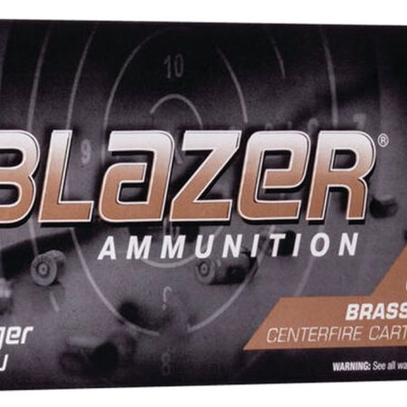 CCI 5201 Blazer Brass Handgun 9mmLuger 124gr Full Metal Jacket 50 Per Box/20 Case