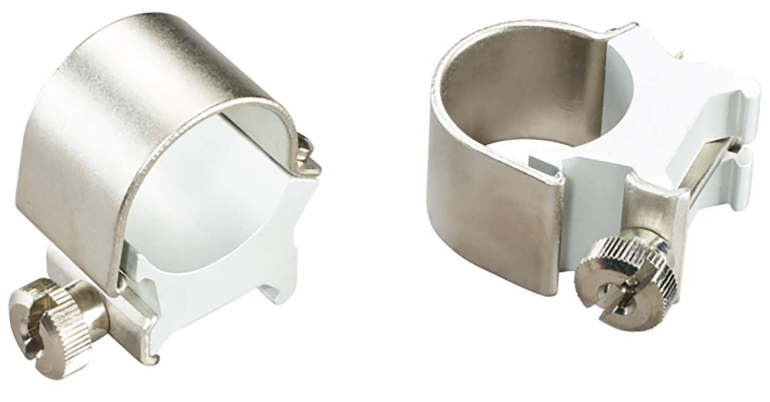 Weaver Mounts 49033 Detachable Top Mount Rings Silver 1" High