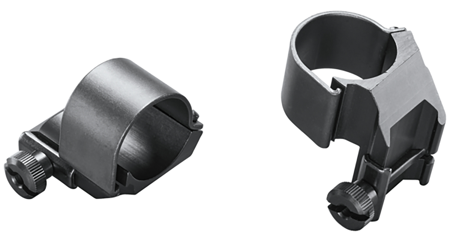 Weaver Mounts 49045 Detachable Top Mount Dual Extension Rings Matte Black 1" High