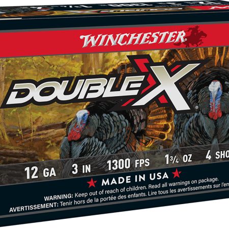 Winchester Ammo STH1234 Double X High Velocity Turkey 12Gauge 3" 1 3/4oz 4Shot 10 Per Box/10 Case