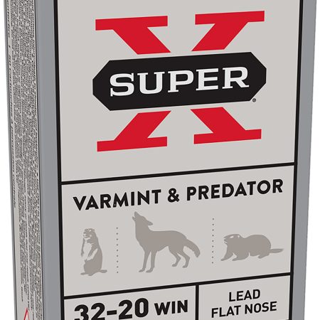 Winchester Ammo X32201 Super X  32-20Win 100gr Lead 50 Per Box/10 Case