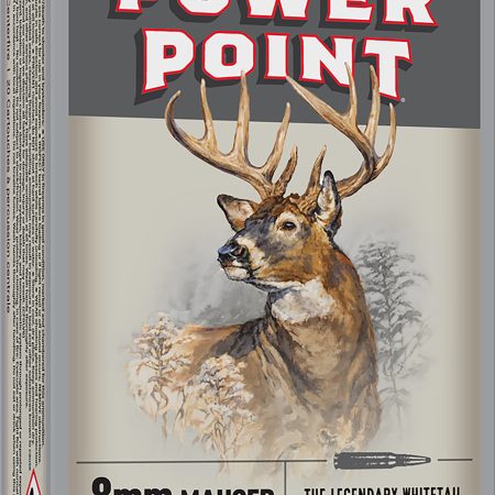 Winchester Ammo X8MM Power-Point  8mmMauser 170gr 20 Per Box/10 Case