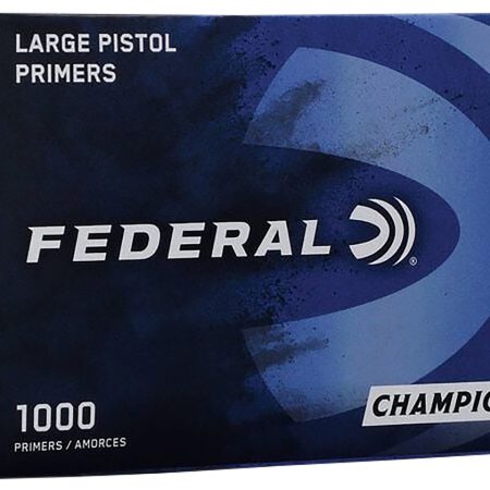 Federal 150 Champion Large Pistol Multi Caliber Handgun 1000 Per Box/5 Case