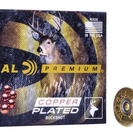 Federal P1584B Premium Magnum 12Gauge 3" 41Pellets 2oz 4BuckShot 5 Per Box/50 Case