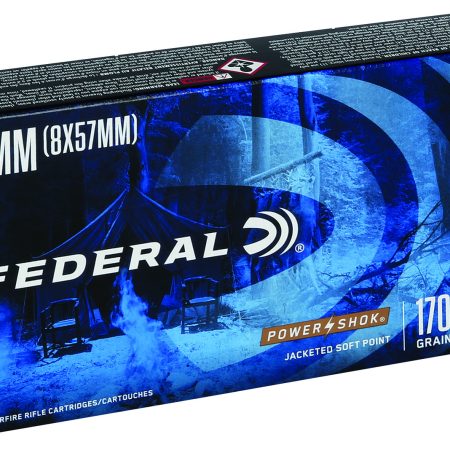 Federal 8A Power-Shok 8mmMauser 170gr Jacketed Soft Point 20 Per Box/10 Case