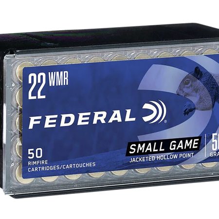 Federal 757 Small Game & Target  22WMR 50gr Jacketed Hollow Point 50 Per Box/60 Case