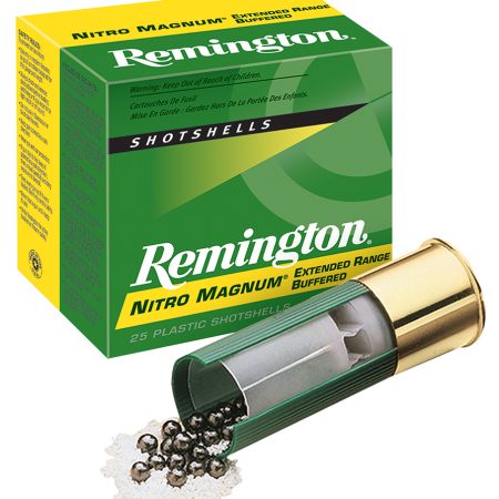 Remington Ammunition 20672 Nitro Magnum 20Gauge 3" 1 1/4oz 4Shot 25 Per Box/10 Case