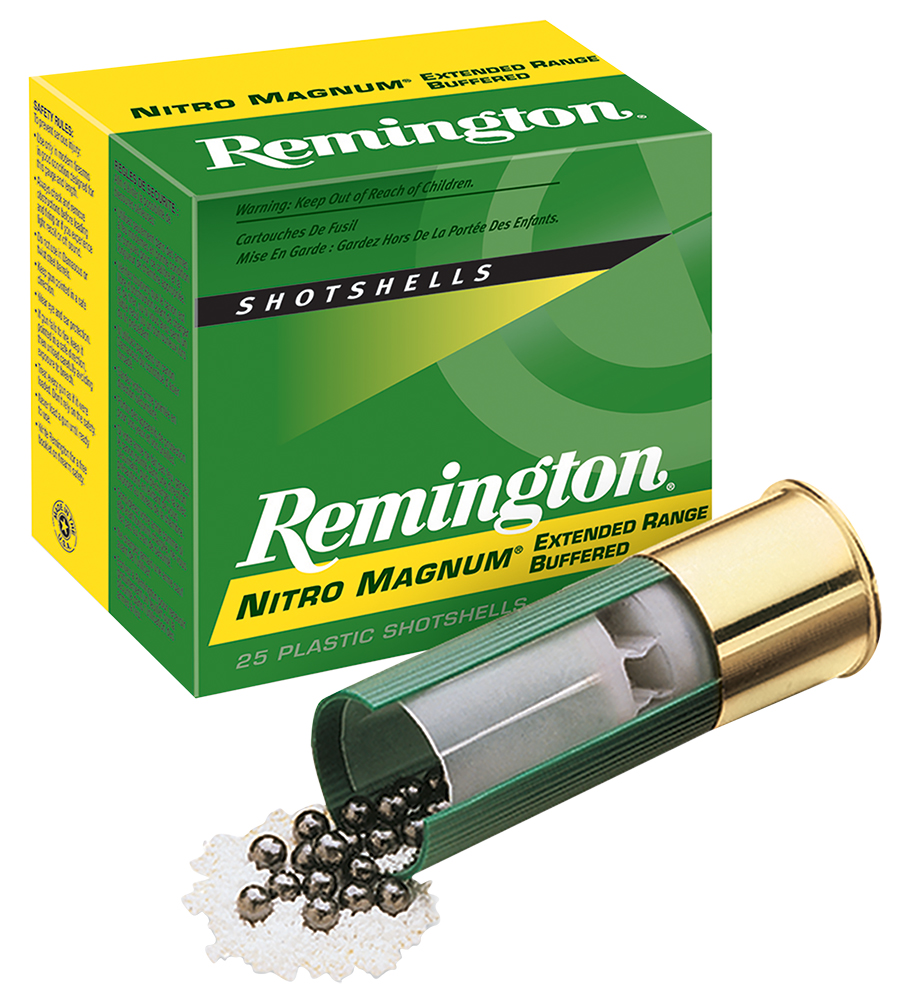 Remington Ammunition 20672 Nitro Magnum 20Gauge 3" 1 1/4oz 4Shot 25 Per Box/10 Case