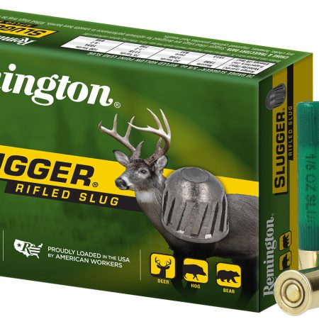 Remington Ammunition 20618 Slugger  410 Gauge 2.50" 1/5 oz Rifled Slug Shot 5 Per Box/ 50 Cs
