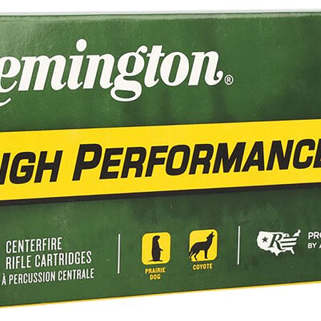Remington Ammunition 21303 High Performance Rifle 222Rem 50gr Pointed Soft Point 20 Per Box/10 Case