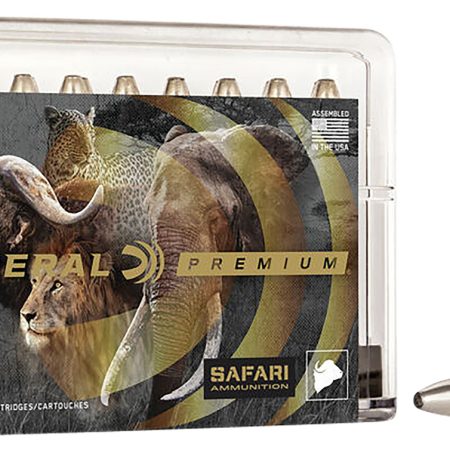 Federal P458T1 Premium Safari Cape-Shok 458WinMag 400gr Trophy Bonded Bear Claw 20 Per Box/10 Case